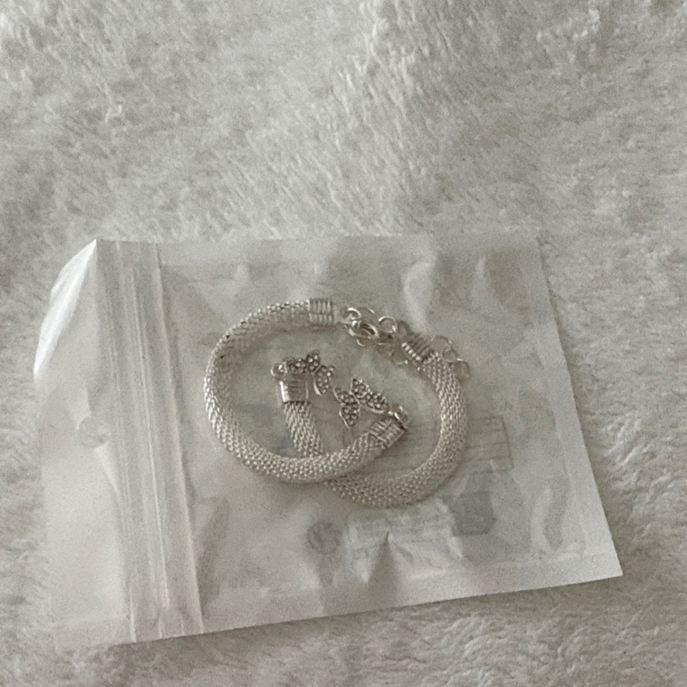 Chic Silver Mesh Bracelet